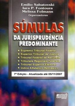 Imagem de SUMULAS DA JURISPRUDENCIA PREDOMINANTE