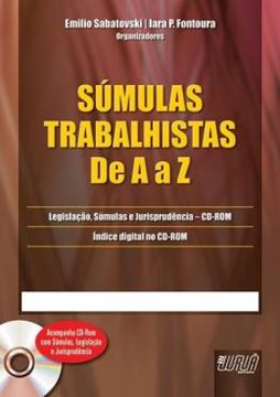 Imagem de SUMULAS TRABALHISTAS - DE A A Z