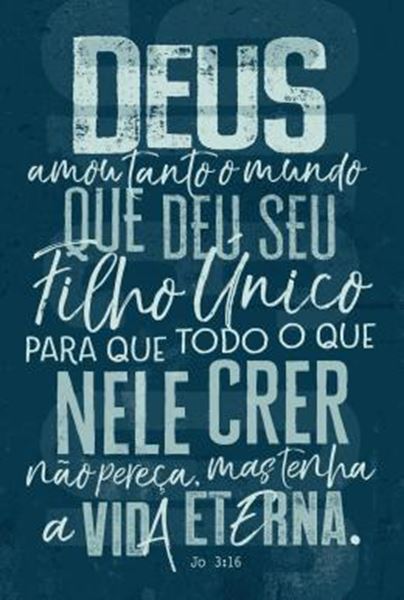 Picture of BIBLIA NVT LN JOAO 3.16 AZUL
