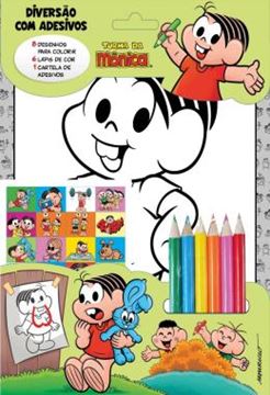Imagem de TURMA DA MONICA - DIVERSAO COM ADESIVOS