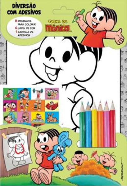 Picture of TURMA DA MONICA - DIVERSAO COM ADESIVOS