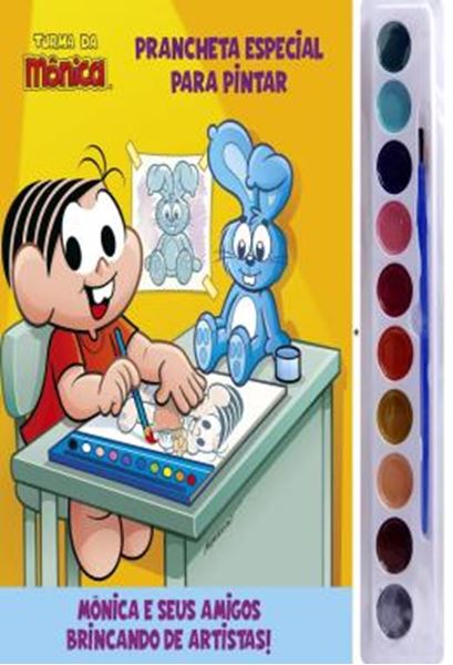 Picture of TURMA DA MONICA - PRANCHETA ESPECIAL PARA PINTAR