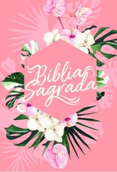 Picture of BIBLIA ACF, SOFT TOUCH, CAPA DURA, FLORAL, LEITURA PERFEITA