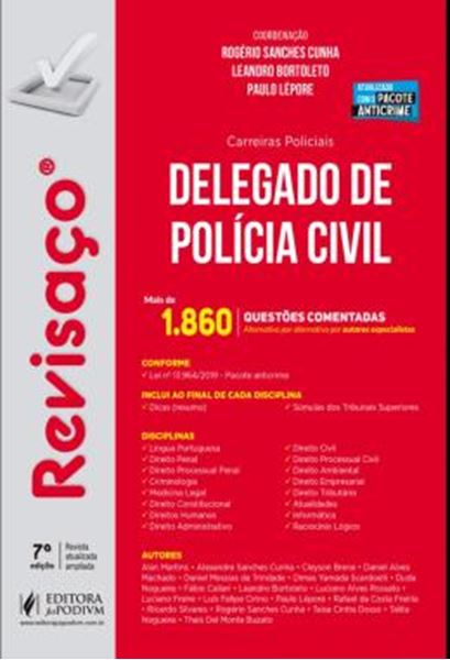 Picture of REVISACO - DELEGADO DE POLICIA CIVIL - 7ª ED
