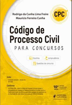 Imagem de CODIGO DE PROCESSO CIVIL PARA CONCURSOS
