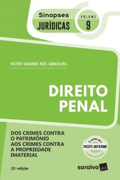 Picture of SINOPSES - DIREITO PENAL - DOS CRIMES CONTRA O PATRIMONIO - VOL. 09 - 21ª EDICAO 2020