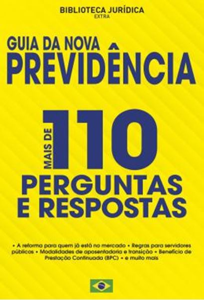 Picture of BIBLIOTECA JURIDICA EXTRA - GUIA DA NOVA PREVIDENCIA