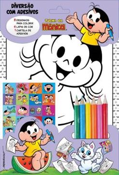 Imagem de TURMA DA MONICA - DIVERSAO COM ADESIVOS - MAGALI