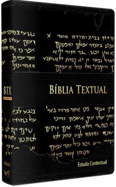 Picture of BIBLIA TEXTUAL - LUXO PRETA