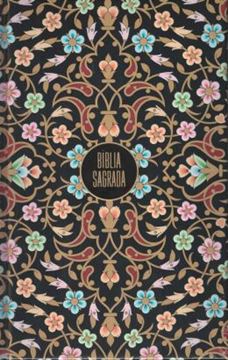 Imagem de BIBLIA SAGRADA NVI, CAPA DURA, FLORES DOURADAS