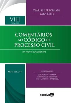 Imagem de COMENTARIOS AO CPC - VOLUME 8 - DA PROVA DOCUMENTAL