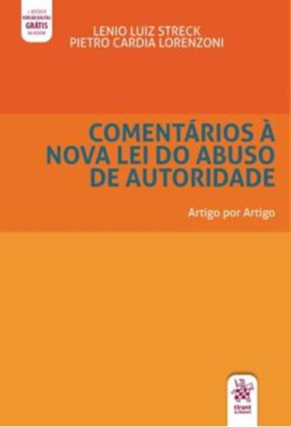 Picture of COMENTARIOS A NOVA LEI DE ABUSO DE AUTORIDADE