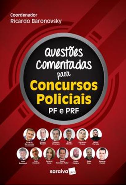 Picture of QUESTOES COMENTADAS PARA CONCURSOS POLICIAS - PF E PRF