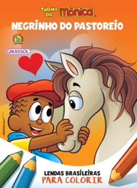 Picture of TURMA DA MONICA - LENDAS BRASILEIRAS PARA COLORIR - NEGRINHO DO PASTOREIO