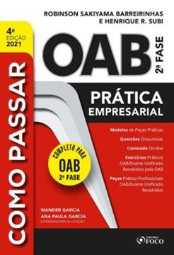 Imagem de COMO PASSAR NA OAB 2? FASE - PRATICA EMPRESARIAL