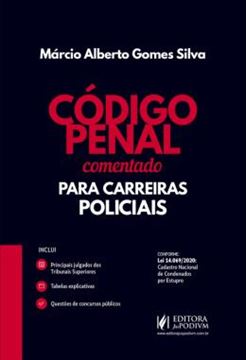 Imagem de CODIGO PENAL COMENTADO PARA CARREIRAS POLICIAIS