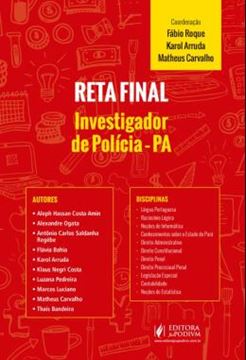 Imagem de RETA FINAL - INVESTIGADOR DE POLICIA - PA (2021)