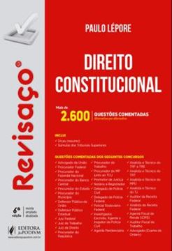 Imagem de REVISACO - DIREITO CONSTITUCIONAL - MAIS DE 2.600 QUESTOES COMENTADAS ALTERNATIVA POR ALTERNATIVA