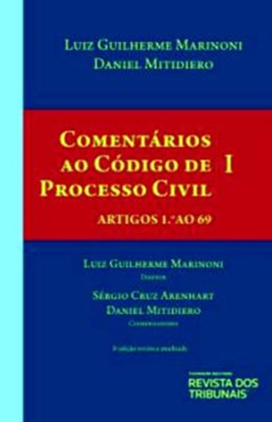 Picture of COMENTARIOS AO CODIGO DE PROCESSO CIVIL VOL. I- ARTIGOS 1º AO 69º- 3ª ED.