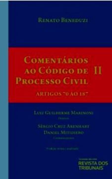 Imagem de COMENTARIOS AO CODIGO DE PROCESSO CIVIL- VOLUME II- ARTIGOS 70 AO 187- 3ª ED.