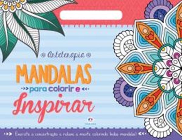 Picture of COLECAO MEU BLOCAO DE COLORIR - MANDALAS PARA COLORIR E INSPIRAR - EXERCITE A CONCENTRACAO E RELAXE A MENTE COLORINDO LINDAS MANDALAS!