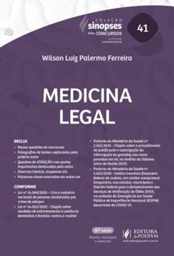 Imagem de SINOPSES PARA CONCURSOS - MEDICINA LEGAL - VOLUME 41