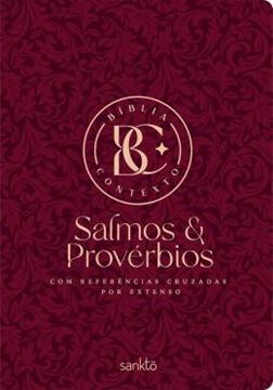 Imagem de BIBLIA CONTEXTO - SALMOS & PROVERBIOS - VINHO