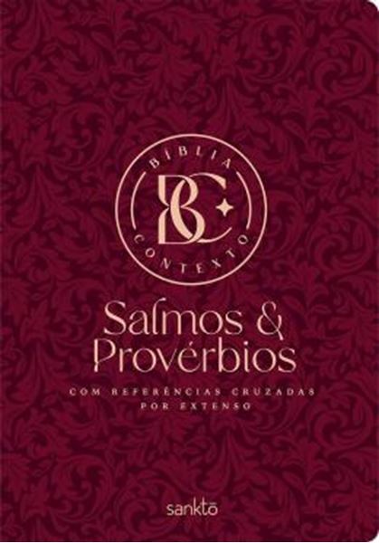 Picture of BIBLIA CONTEXTO - SALMOS & PROVERBIOS - VINHO