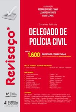 Imagem de REVISACO - DELEGADO DE POLICIA CIVIL - MAIS DE 1.600 QUESTOES COMENTADAS
