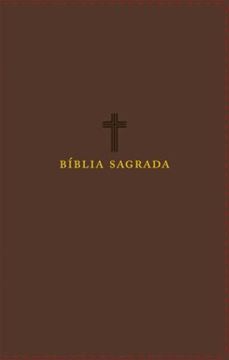 Imagem de BIBLIA NVI, COURO SOFT, MARROM, LETRAS DE JESUS EM VERMELHO