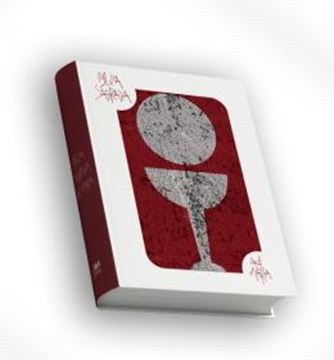 Imagem de BIBLIA SAGRADA COM LANTEJOULA - ROSA