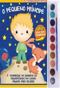 Imagem de O PEQUENO PRINCIPE - LIVRO PARA PINTAR COM AQUARELA