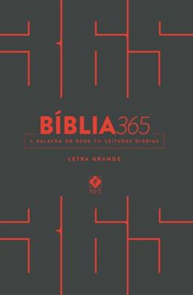 Picture of BIBLIA 365 - LETRA GRANDE - CINZA
