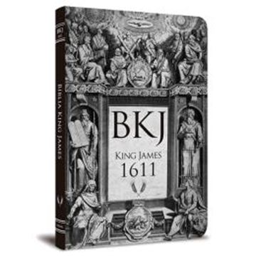 Imagem de BIBLIA KING JAMES 1611 FIEL ULTRA FINA - LETTERING BIBLE - CAPA RETRO