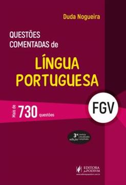 Imagem de QUESTOES COMENTADAS DE LINGUA PORTUGUESA - FGV