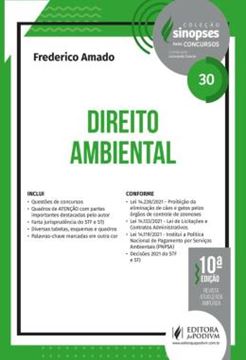 Imagem de SINOPSES PARA CONCURSOS - DIREITO AMBIENTAL - VOLUME 30