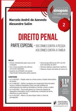 Imagem de SINOPSES PARA CONCURSOS - DIREITO PENAL - PARTE ESPECIAL - VOLUME 2