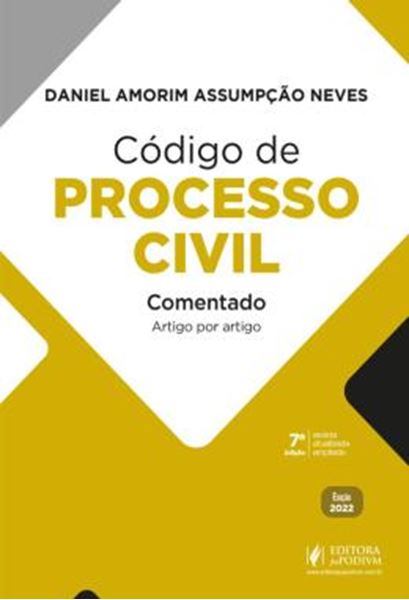 Picture of CODIGO DE PROCESSO CIVIL COMENTADO - 7ª ED