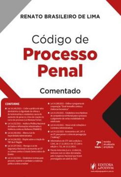 Imagem de CODIGO DE PROCESSO PENAL COMENTADO - 7ª ED