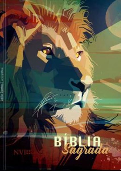 Picture of BIBLIA SAGRADA NVI - LEAO COLORIDO