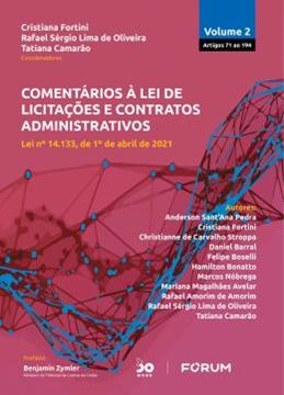 Imagem de COMENTARIOS A LEI DE LICITACOES E CONTRATOS ADMINISTRATIVOS - VOLUME 2