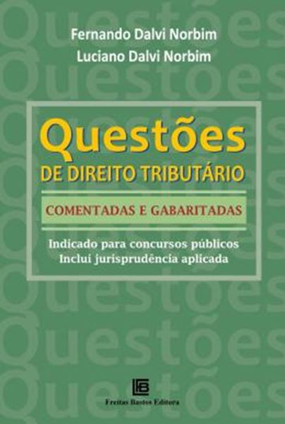 Picture of QUESTOES DE DIREITO TRIBUTARIO COMENTADAS