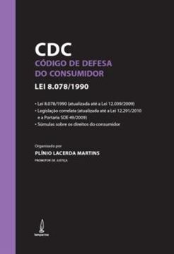 Imagem de CDC - CODIGO DE DEFESA DO CONSUMIDOR - LEI 8.078/1990 - 10ª ED
