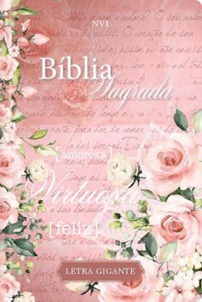 Picture of BIBLIA SAGRADA NVI - LETRA GIGANTE - MULHER VIRTUOSA