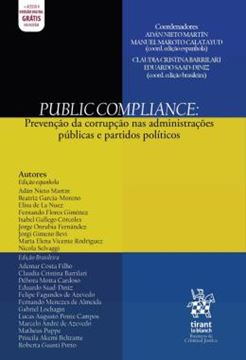 Imagem de PUBLIC COMPLIANCE - PREVENCAO DA CORRUPCAO NAS ADMINISTRACOES PUBLICAS E PARTIDOS POLITICOS