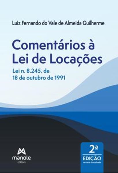 Picture of COMENTARIOS A LEI DE LOCACOES - LEI N. 8.245, DE 18 DE OUTUBRO DE 1991 - 2ª ED