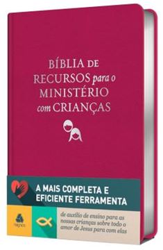 Imagem de BIBLIA DE RECURSOS PARA O MINISTERIO COM CRIANCAS - APEC - LUXO PU ROSA