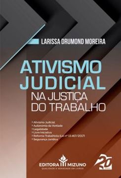 Imagem de ATIVISMO JUDICIAL NA JUSTIÇA DO TRABALHO - 1ª ED