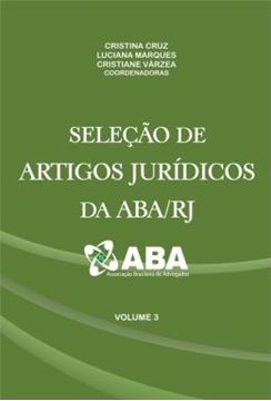 Imagem de SELECAO DE ARTIGOS JURIDICOS DA ABA/RJ - VOL.3