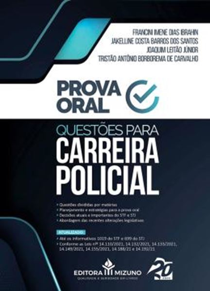 Picture of PROVA ORAL  - QUESTÕES PARA A CARREIRA POLÍCIAL